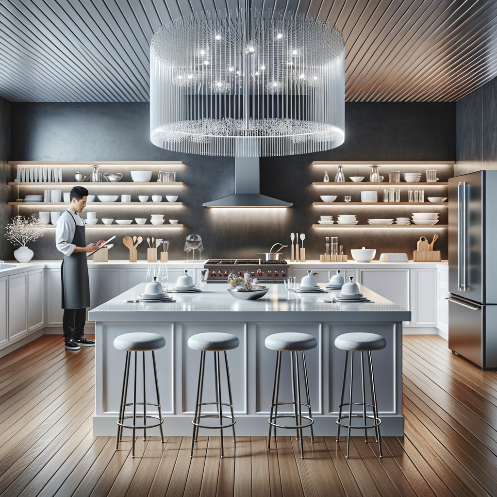 Design a modern kitchen