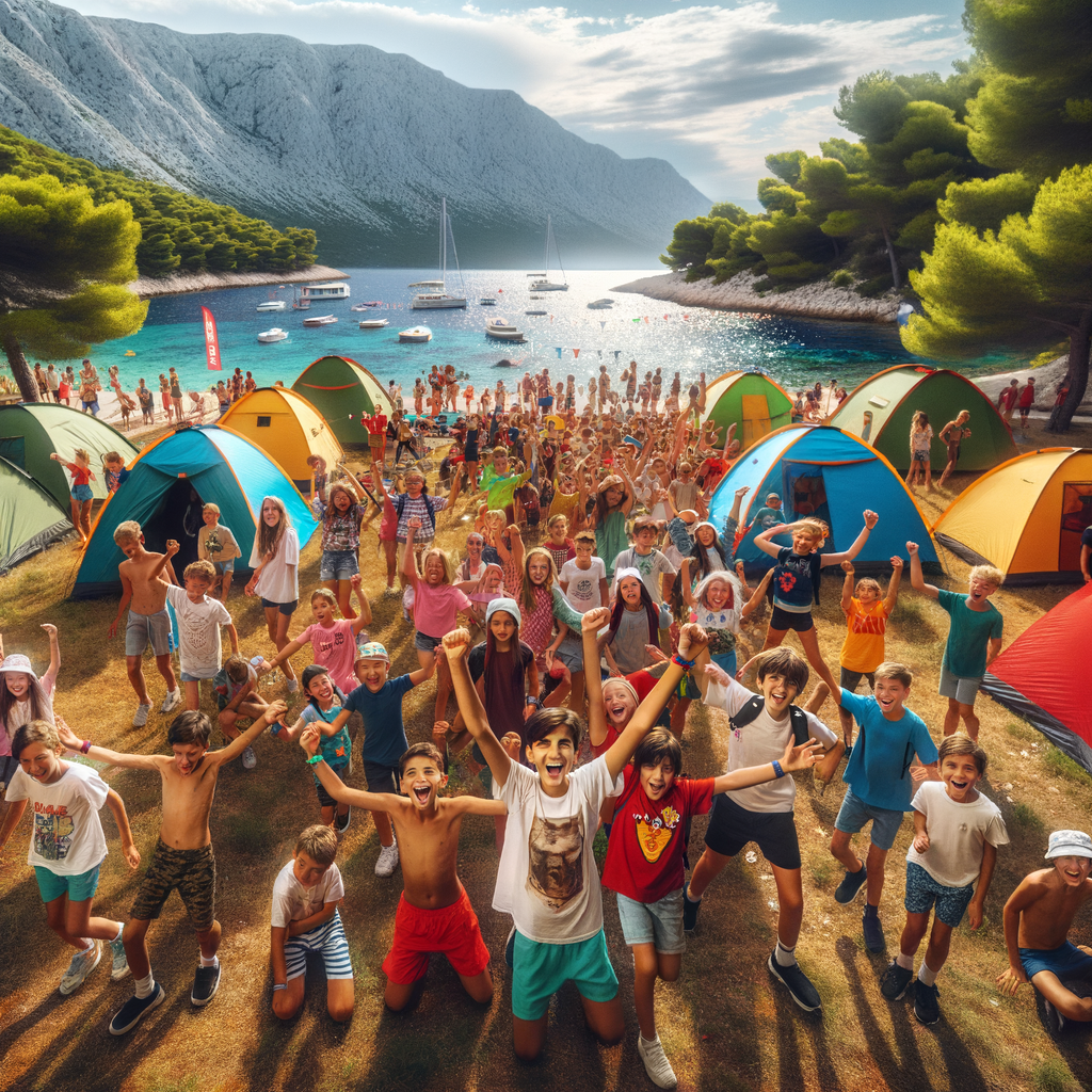 children camp zaostrog croatia