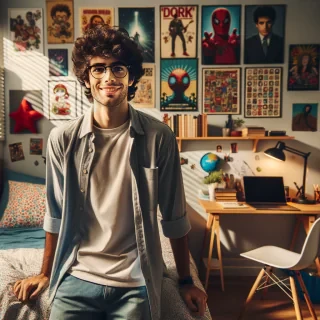 Brazilian dork on bedroom