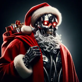 terminator santa clouse